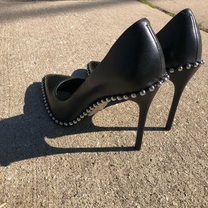 alexander wang rie studded pumps